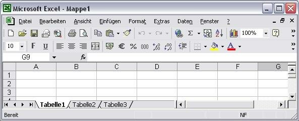 Beispiel Excel XP